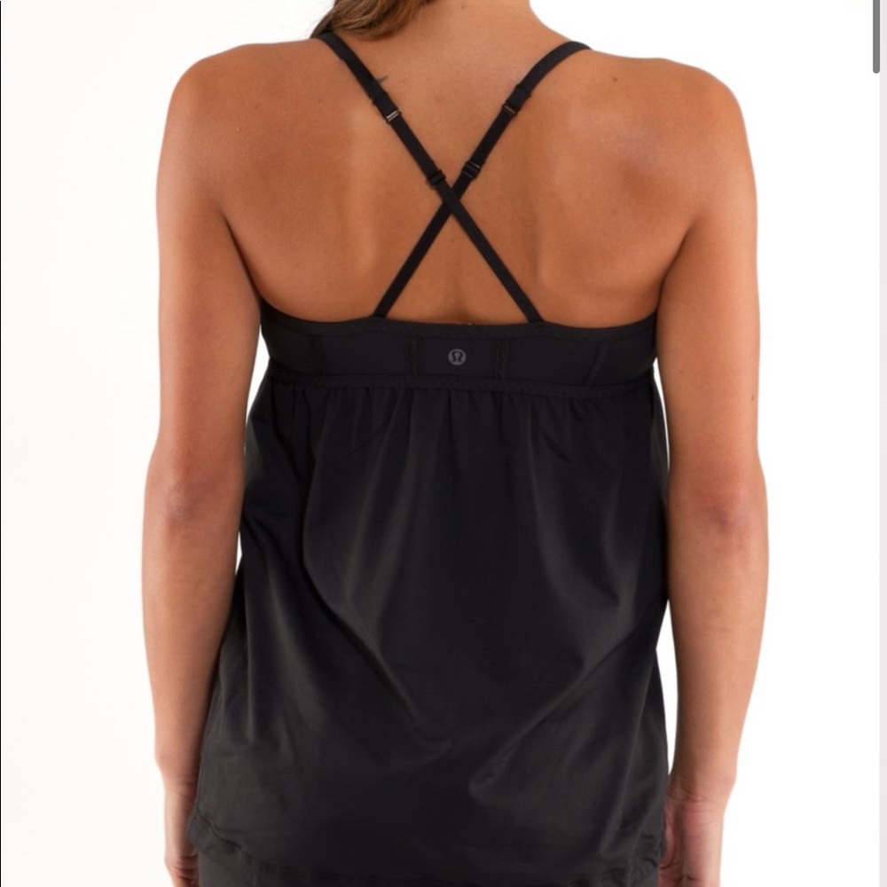 Lululemon Rehearsal Tank • Black - Picture 4 of 5